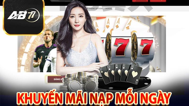 AB77 có nhiều chương trình ưu đãi khích lệ bet thủ